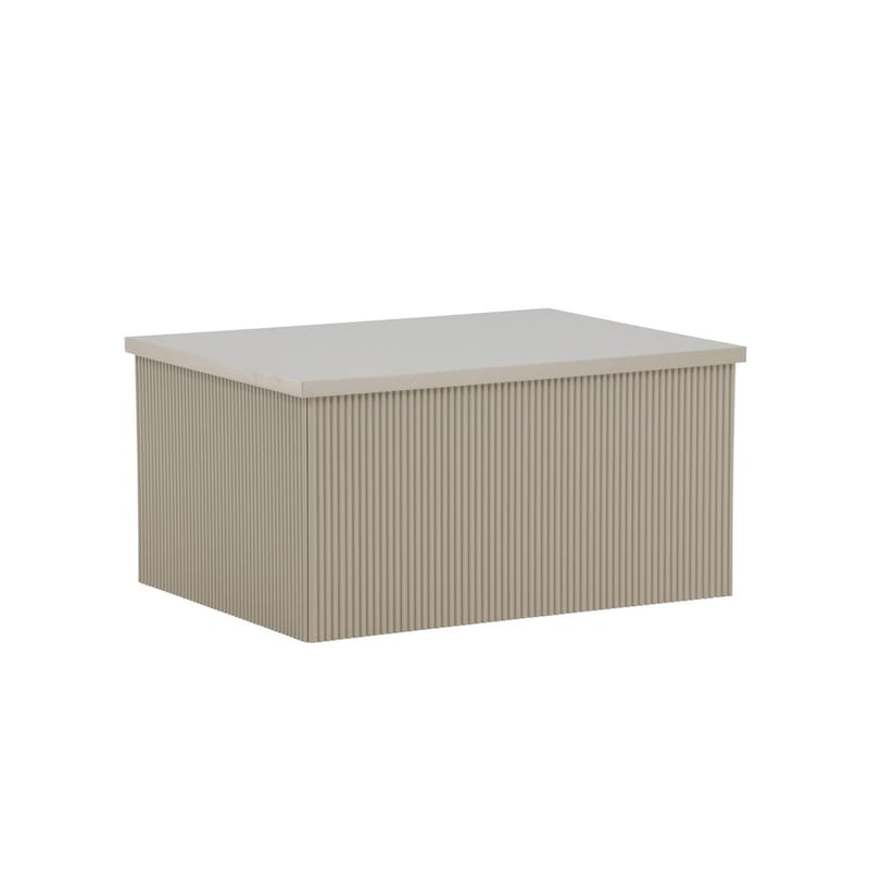 Lenox Sidebord 80 cm - Beige - Møbler - Bord - Avlastningsbord - Lampebord & sidebord