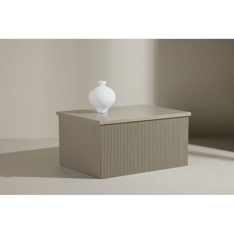 Lenox Sidebord 80 cm - Beige - Møbler - Bord - Avlastningsbord - Lampebord & sidebord