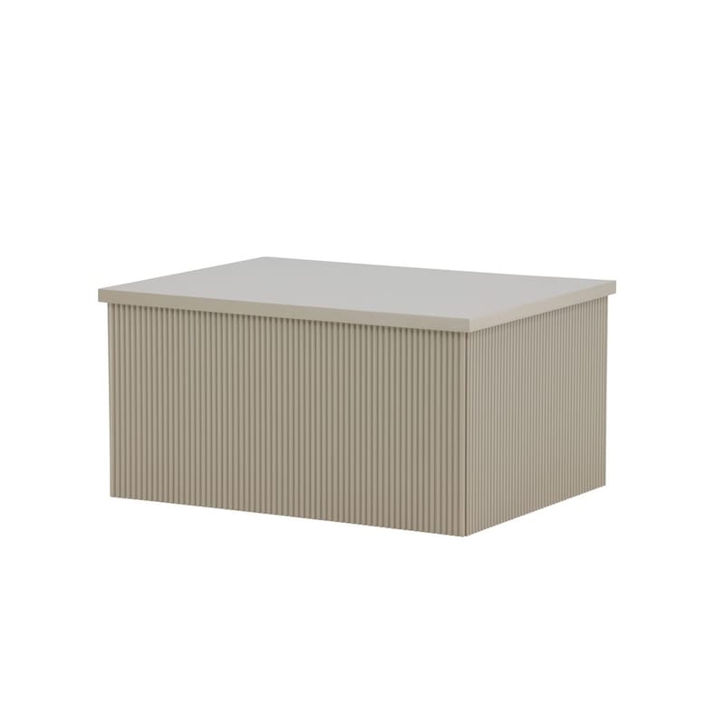 Lenox Sidebord 80 cm - Beige - Møbler - Bord - Avlastningsbord - Lampebord & sidebord