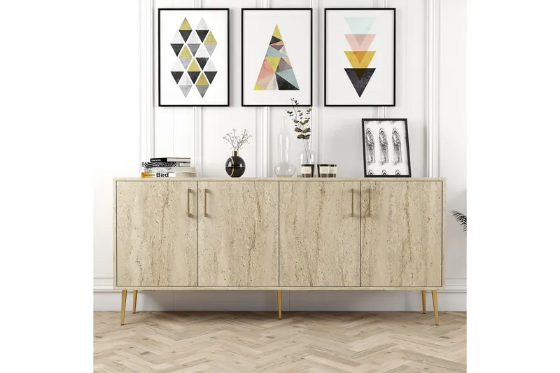 Levents Konsollbord 180 cm - Beige - Møbler - Bord - Avlastningsbord - Gangbord