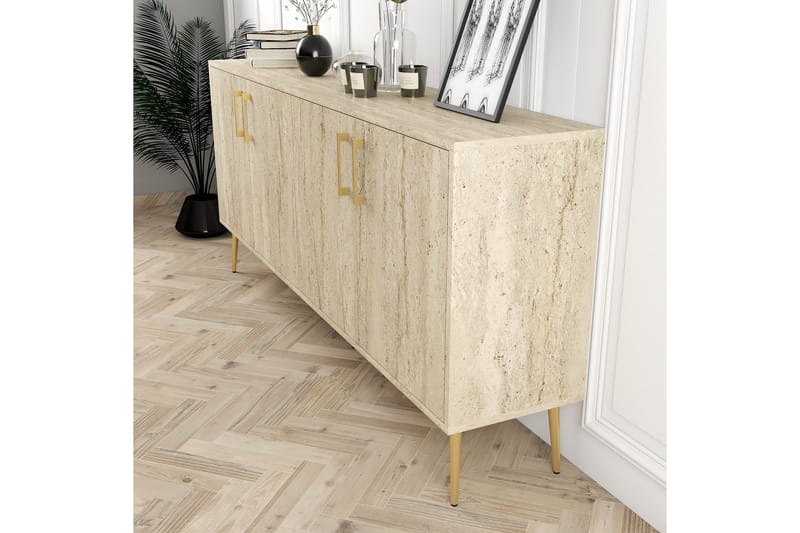 Levents Konsollbord 180 cm - Beige - Møbler - Bord - Avlastningsbord - Gangbord