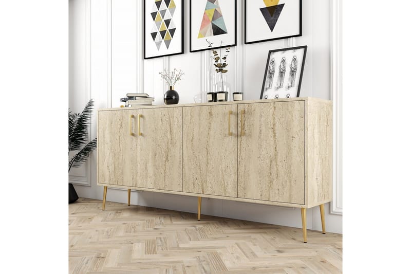 Levents Konsollbord 180 cm - Beige - Møbler - Bord - Avlastningsbord - Gangbord