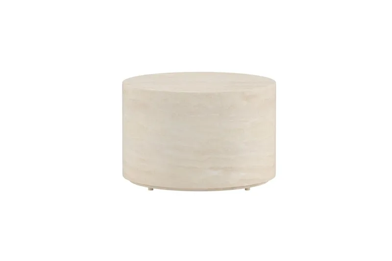 Lissabon sidebord 60 cm utendørs - Beige - Møbler - Bord - Avlastningsbord - Lampebord & sidebord