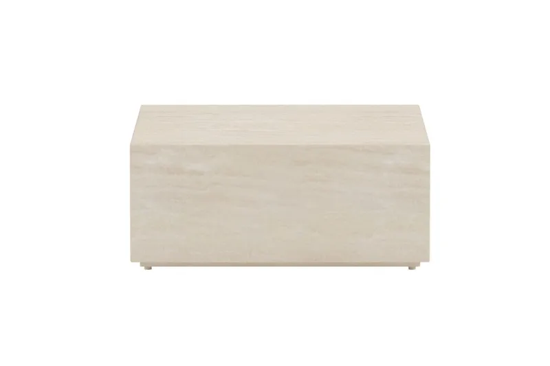 Lissabon sidebord 80 cm utendørs - Beige - Møbler - Bord - Avlastningsbord - Lampebord & sidebord