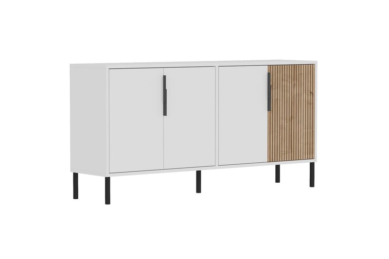 Lorien Konsollbord 150 cm - Hvit/Eik - Møbler - Bord - Avlastningsbord - Gangbord