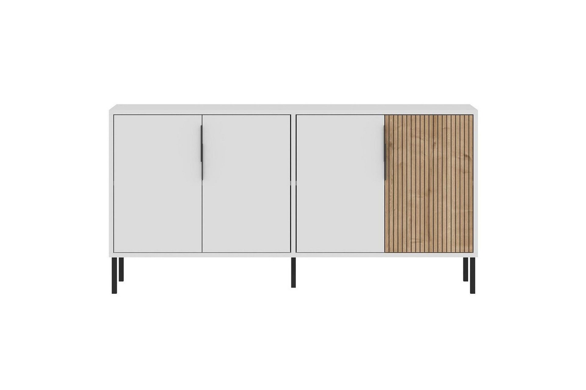 Lorien Konsollbord 150 cm - Hvit/Eik