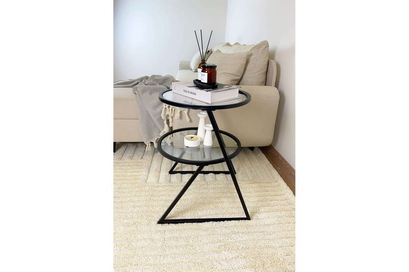 Lorigulla Sidebord 42x35 cm - Svart - Møbler - Bord - Avlastningsbord - Lampebord & sidebord