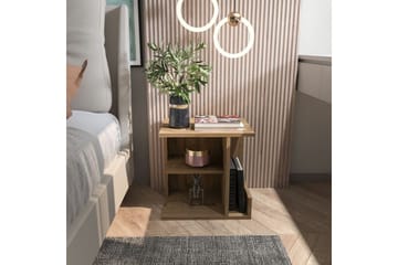 Lorik Nattbord 45 cm - Eik - Møbler - Bord - Avlastningsbord - Sengebord & nattbord