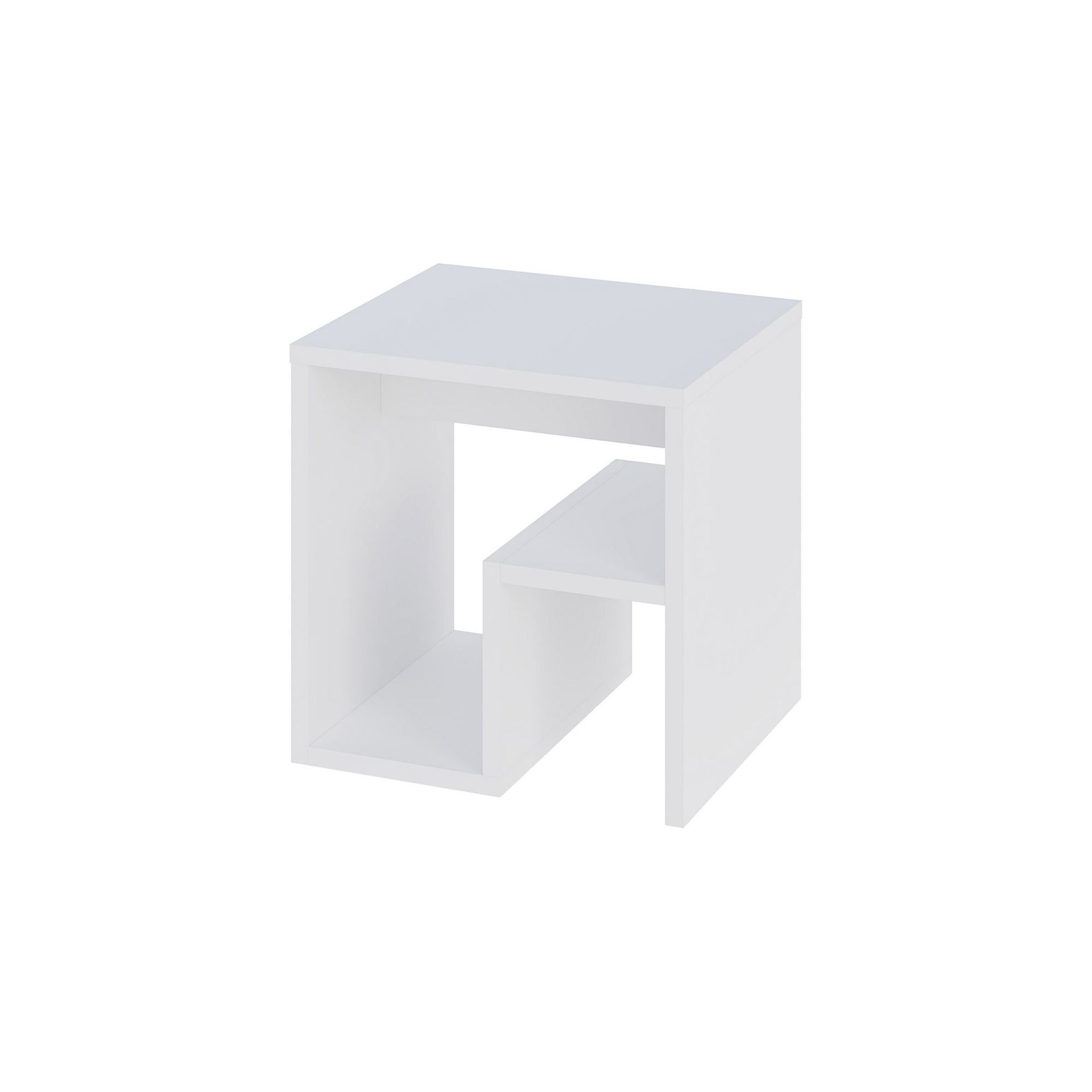 Lumira Sidebord 40 cm - Hvit
