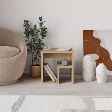 Lumira Sidebord 40 cm - Sapphire Oak - Møbler - Bord - Avlastningsbord - Lampebord & sidebord