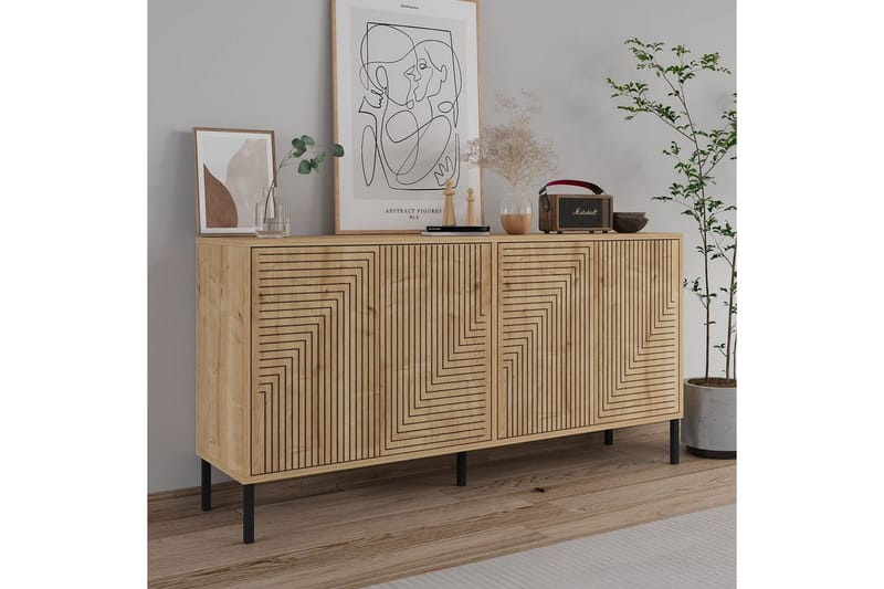 Lyric Konsollbord 150 cm - Eik - Møbler - Bord - Avlastningsbord - Gangbord