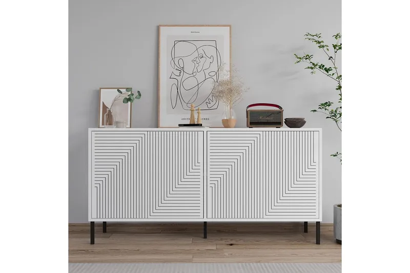 Lyric Konsollbord 150 cm - Hvit - Møbler - Bord - Avlastningsbord - Gangbord