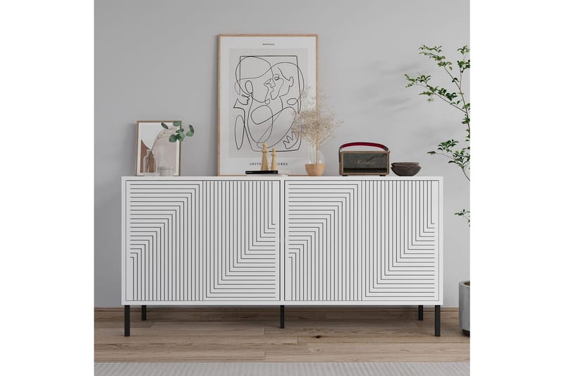 Lyric Konsollbord 150 cm - Hvit - Møbler - Bord - Avlastningsbord - Gangbord