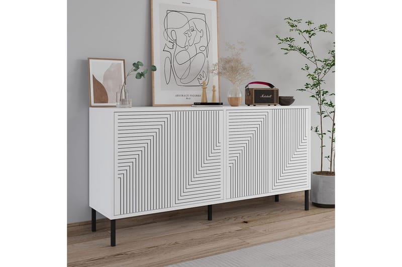 Lyric Konsollbord 150 cm - Hvit - Møbler - Bord - Avlastningsbord - Gangbord