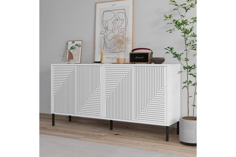 Lyric Konsollbord 150 cm - Hvit - Møbler - Bord - Avlastningsbord - Gangbord