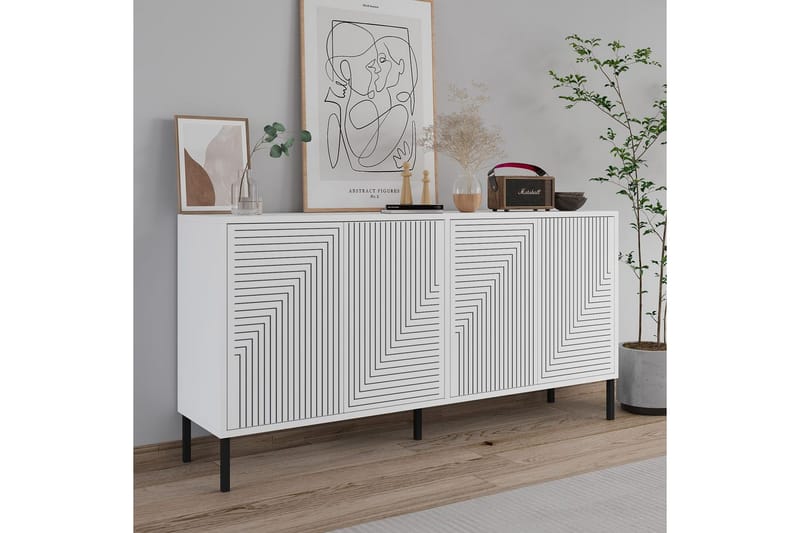 Lyric Konsollbord 150 cm - Hvit - Møbler - Bord - Avlastningsbord - Gangbord