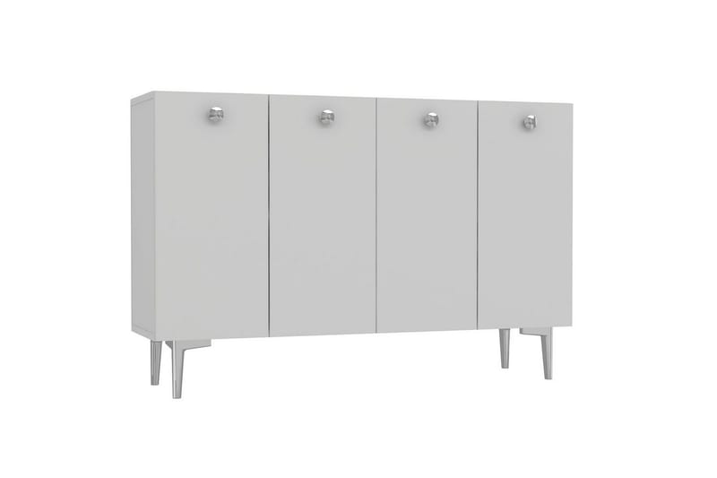 Mangvar Konsollbord 120 cm - Hvit/Sølv - Møbler - Bord - Avlastningsbord - Gangbord