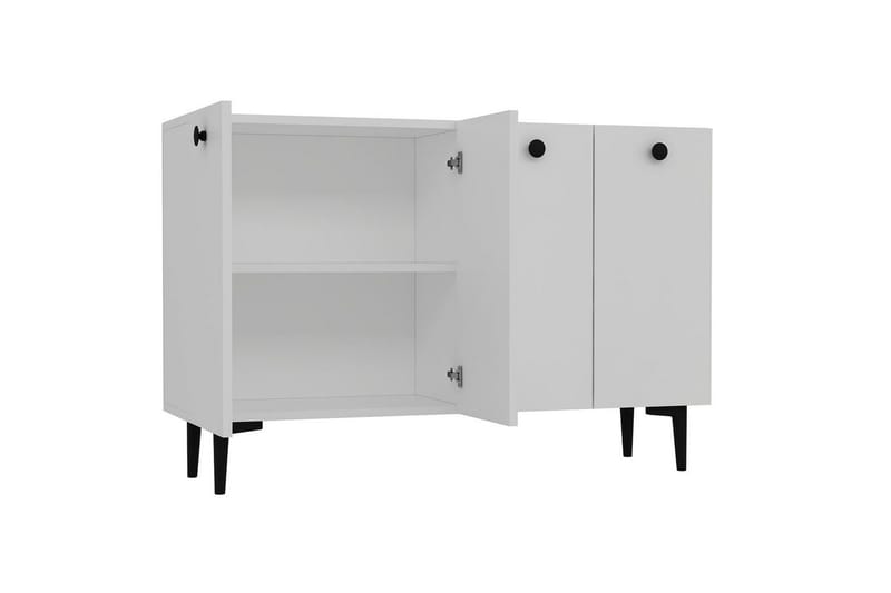 Mangvar Konsollbord 120 cm - Hvit/Svart - Møbler - Bord - Avlastningsbord - Gangbord