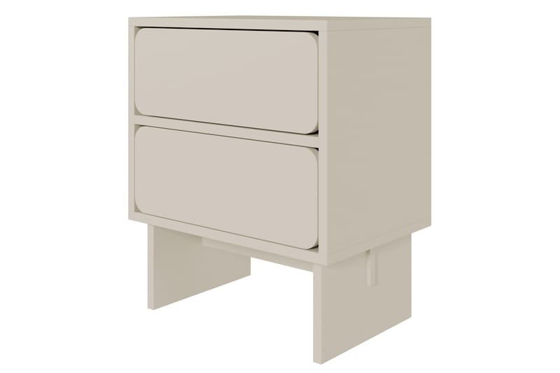 Marinport Nattbord 50 cm - Beige - Møbler - Bord - Avlastningsbord - Sengebord & nattbord