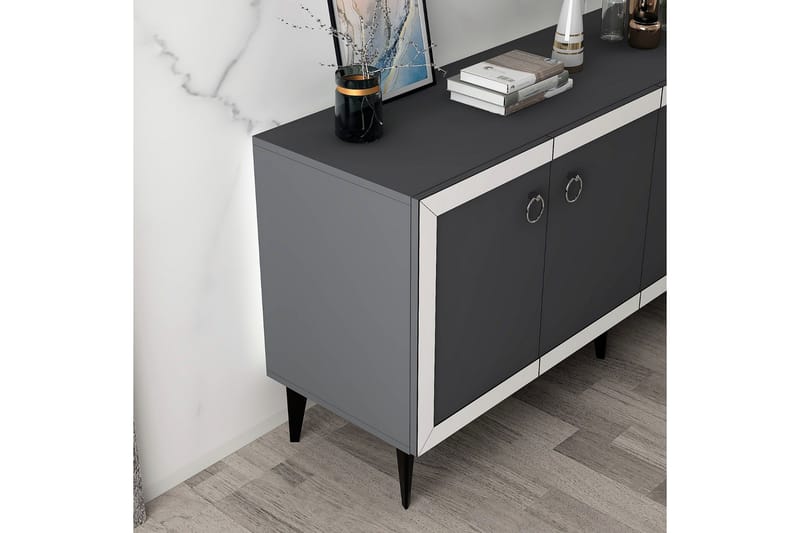 Masahide Konsollbord 150 cm - Antrasitt/Hvit - Møbler - Bord - Avlastningsbord - Gangbord
