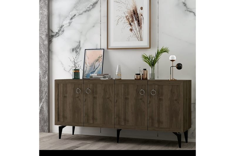 Masahide Konsollbord 150 cm - Valnøtt - Møbler - Bord - Avlastningsbord - Gangbord