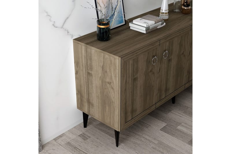 Masahide Konsollbord 150 cm - Valnøtt - Møbler - Bord - Avlastningsbord - Gangbord