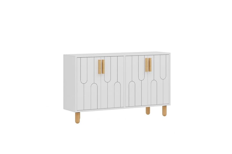Masateru Konsollbord 120 cm - Hvit - Møbler - Bord - Avlastningsbord - Gangbord
