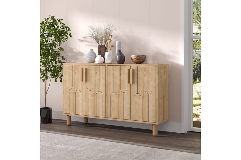 Masateru Konsollbord 120 cm - Mellomfarget tre - Møbler - Bord - Avlastningsbord - Gangbord