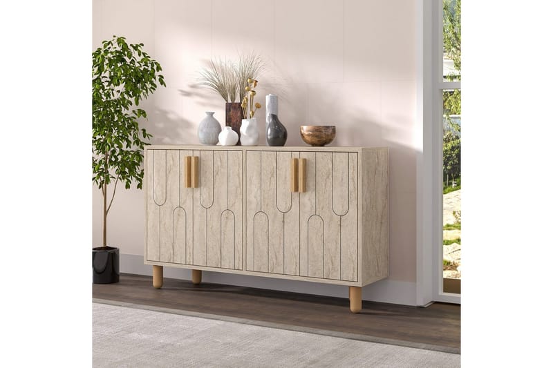 Masateru Konsollbord 120 cm - Mellomfarget tre - Møbler - Bord - Avlastningsbord - Gangbord