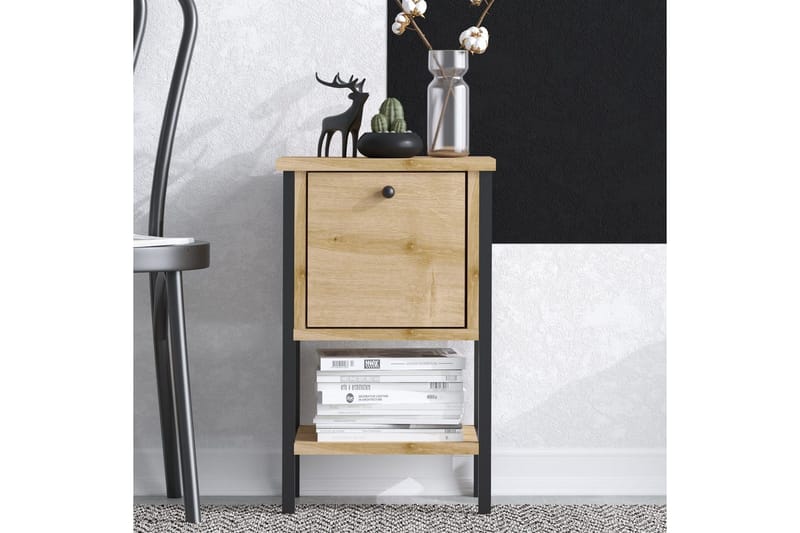 Matar Sidebord 35 cm - Brun/Svart - Møbler - Bord - Avlastningsbord - Lampebord & sidebord