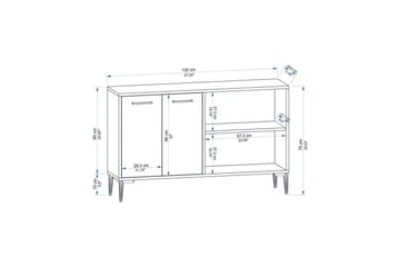Merion Konsollbord 120 cm - Eik - Møbler - Bord - Avlastningsbord - Gangbord