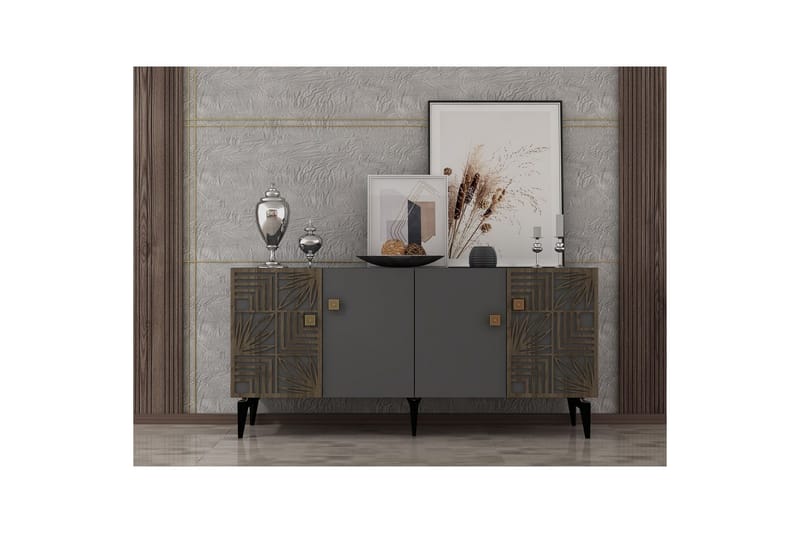 Midia Konsollbord 150 cm - Antrasitt - Møbler - Bord - Avlastningsbord - Gangbord