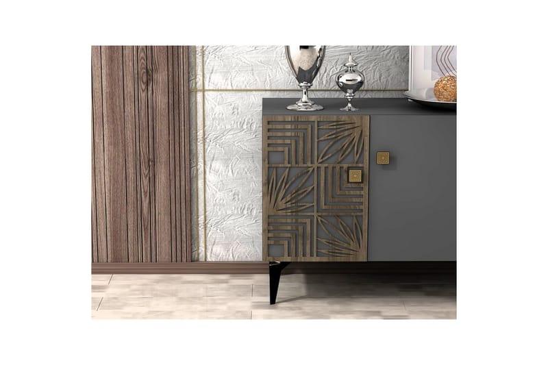 Midia Konsollbord 150 cm - Antrasitt - Møbler - Bord - Avlastningsbord - Gangbord