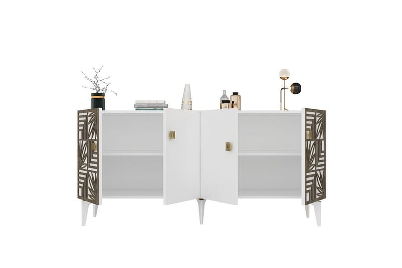Midia Konsollbord 150 cm - Hvit - Møbler - Bord - Avlastningsbord - Gangbord