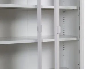 Misha Skap 75 cm - Hvit - Oppbevaring - Skap - Vitrineskap