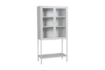 Misha Skap 75 cm - Hvit - Oppbevaring - Skap - Vitrineskap
