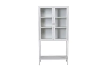 Misha Skap 75 cm - Hvit - Oppbevaring - Skap - Vitrineskap