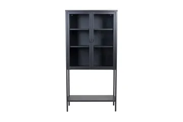 Misha Skap 75 cm - Sort - Oppbevaring - Skap - Vitrineskap