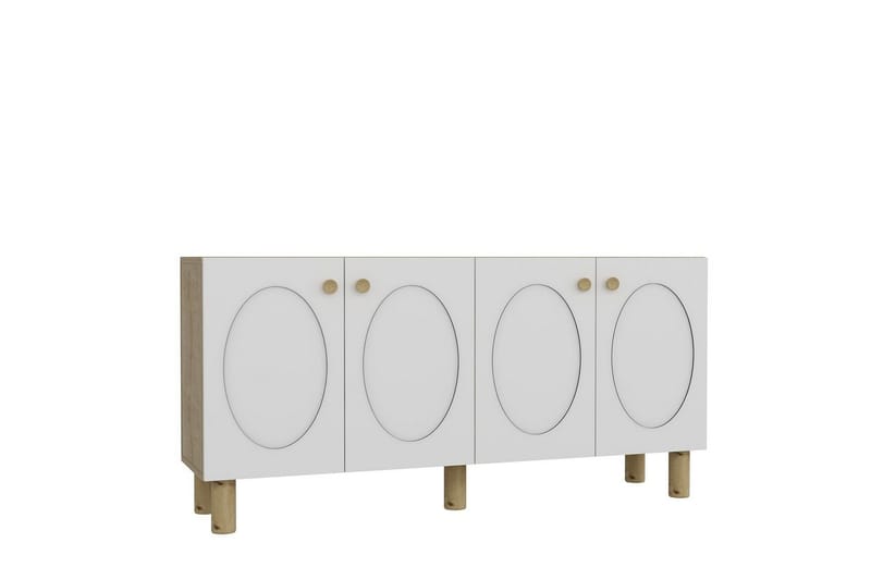 Mittopuri Konsollbord 150 cm - Brun/Hvit - Møbler - Bord - Avlastningsbord - Gangbord