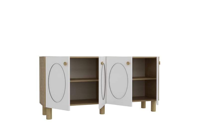 Mittopuri Konsollbord 150 cm - Brun/Hvit - Møbler - Bord - Avlastningsbord - Gangbord