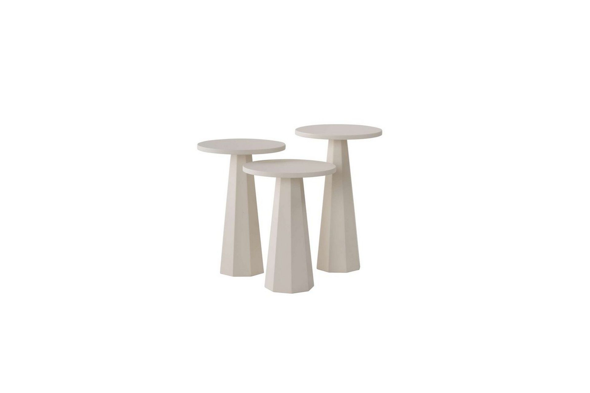 Miu Settbord 35 cm - Hvit