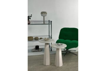 Miu Settbord 35 cm - Krem - Møbler - Bord - Avlastningsbord - Settbord