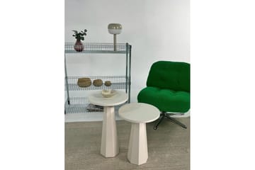 Miu Settbord 35 cm - Krem - Møbler - Bord - Avlastningsbord - Settbord