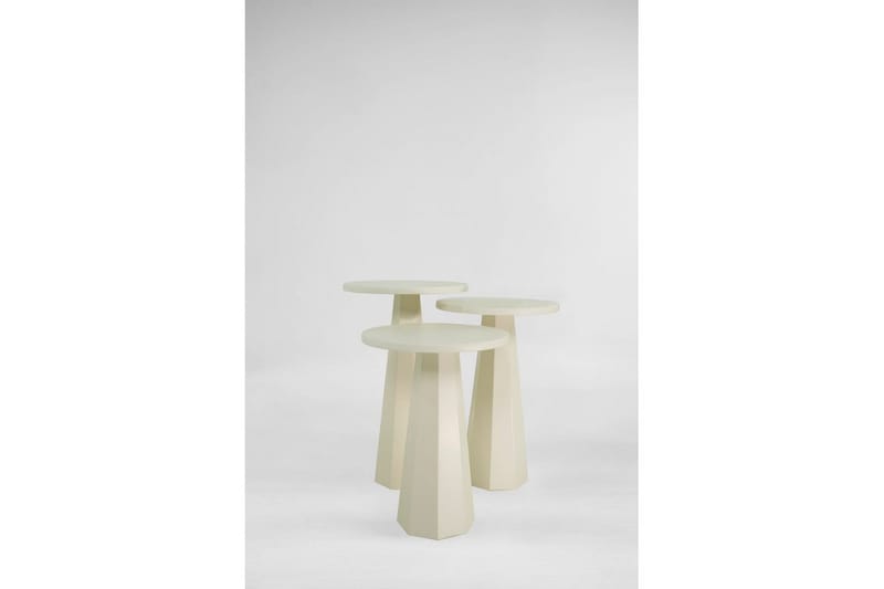 Miu Settbord 35 cm - Krem - Møbler - Bord - Avlastningsbord - Settbord