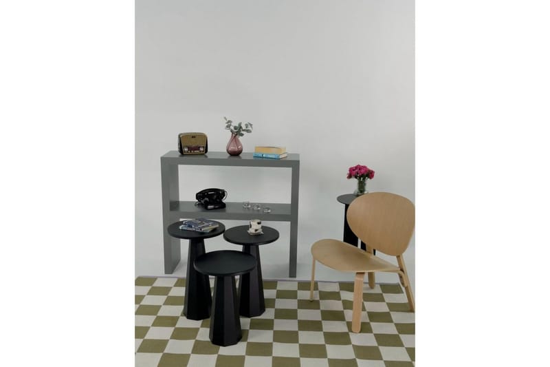 Miu Settbord 35 cm - Sort - Møbler - Bord - Avlastningsbord - Settbord