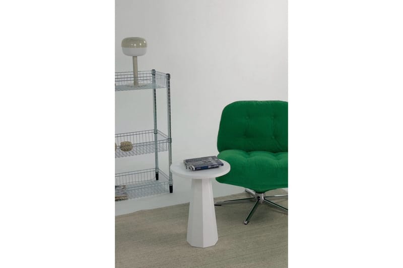 Miu Sidebord 35 cm - Hvit - Møbler - Bord - Avlastningsbord - Lampebord & sidebord