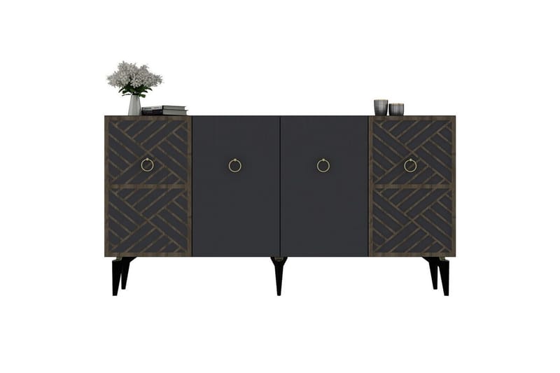 Miyumi konsollbord 150 cm - Antrasitt - Møbler - Bord - Avlastningsbord - Gangbord