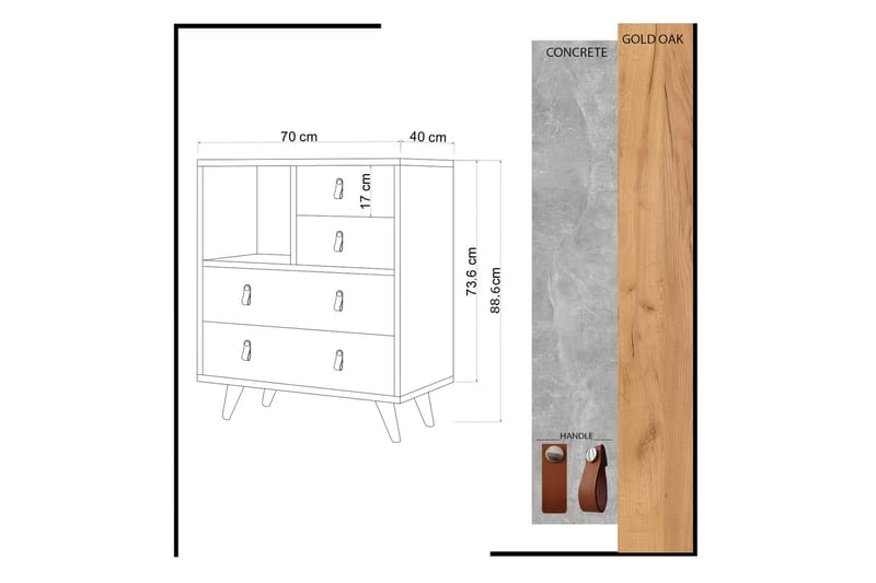 Mod Design Kommode - Møbler - Bord - Avlastningsbord