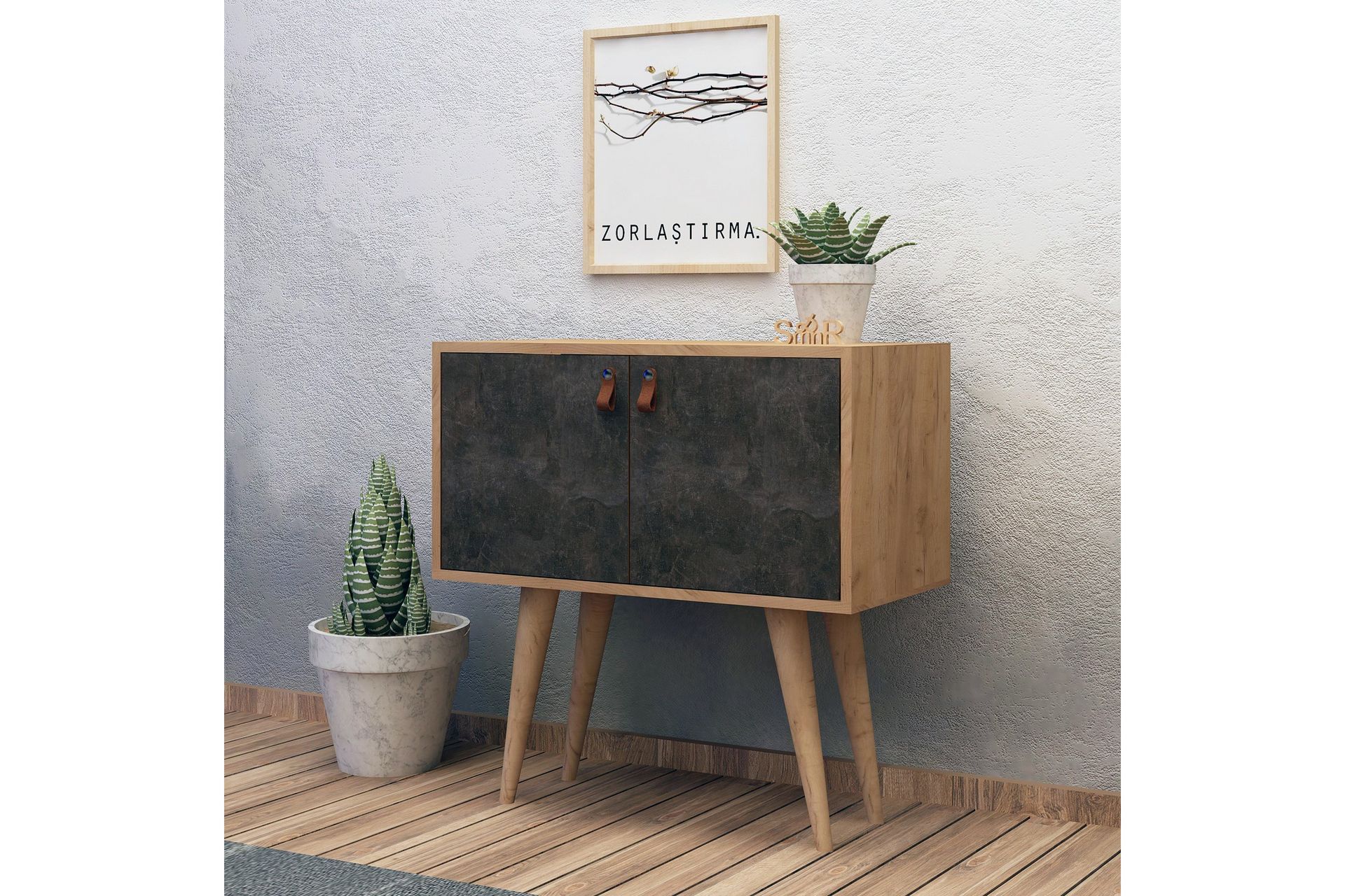 Mod Design Sideboard Skinnbeslag - Møbler - Bord - Avlastningsbord
