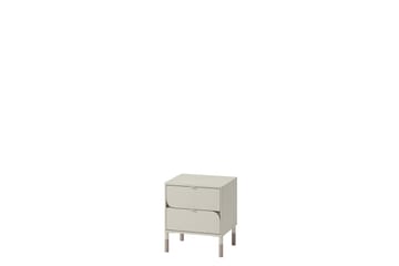 Monfort Nattbord 46 cm - Beige - Møbler - Bord - Avlastningsbord - Sengebord & nattbord